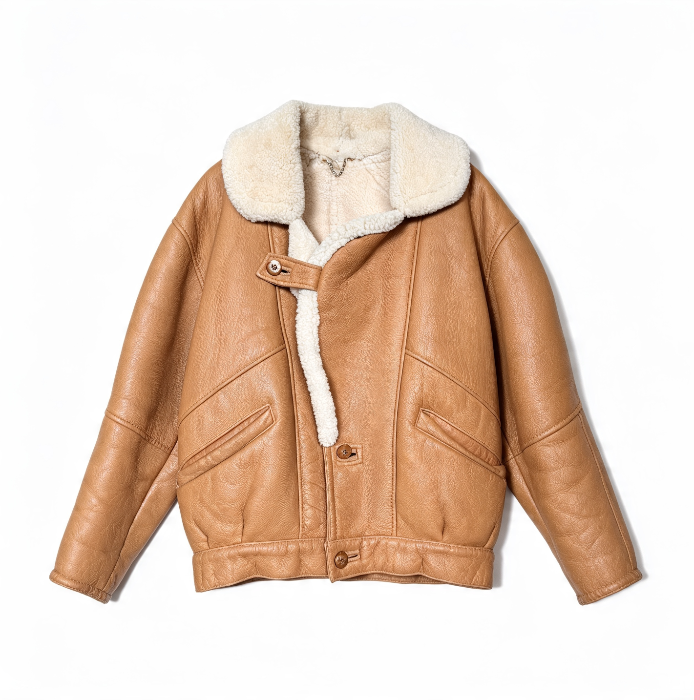 Shearling and Sheepskin Jackets Feminine and Men - Vintage