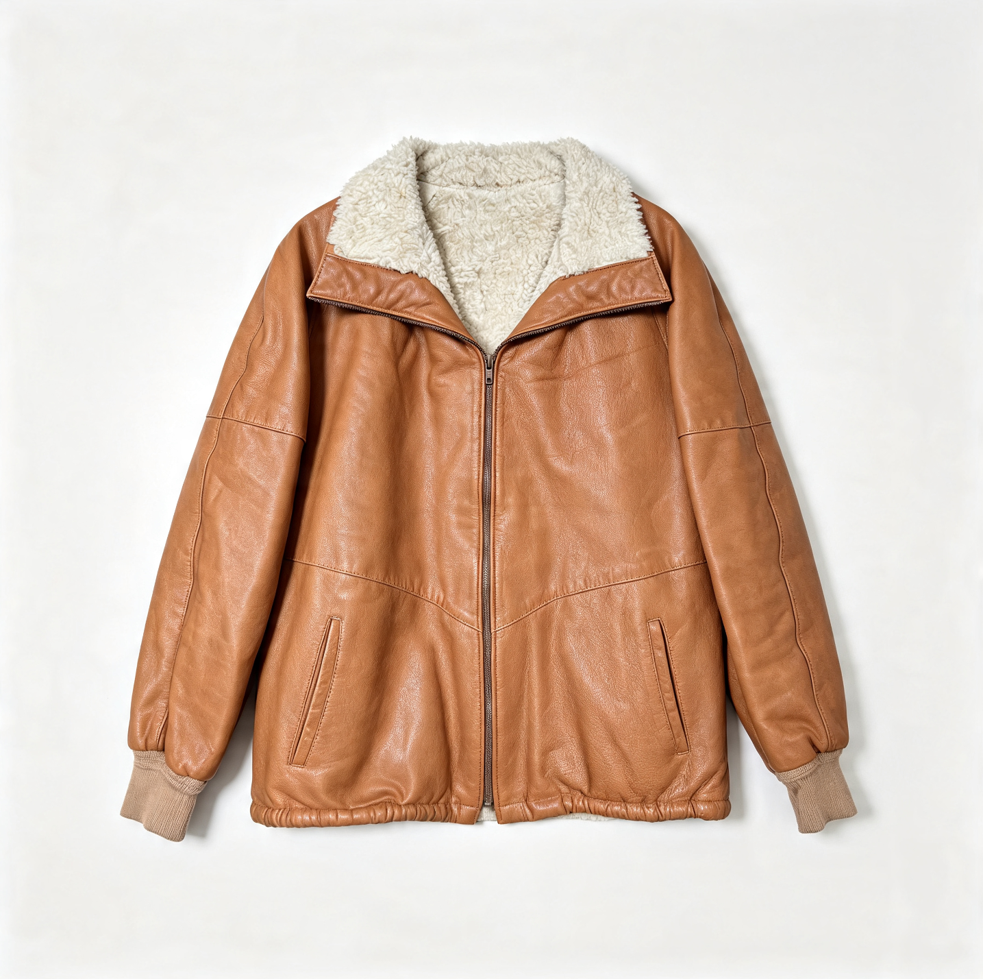 Shearling and Sheepskin Jackets Feminine and Men - Vintage