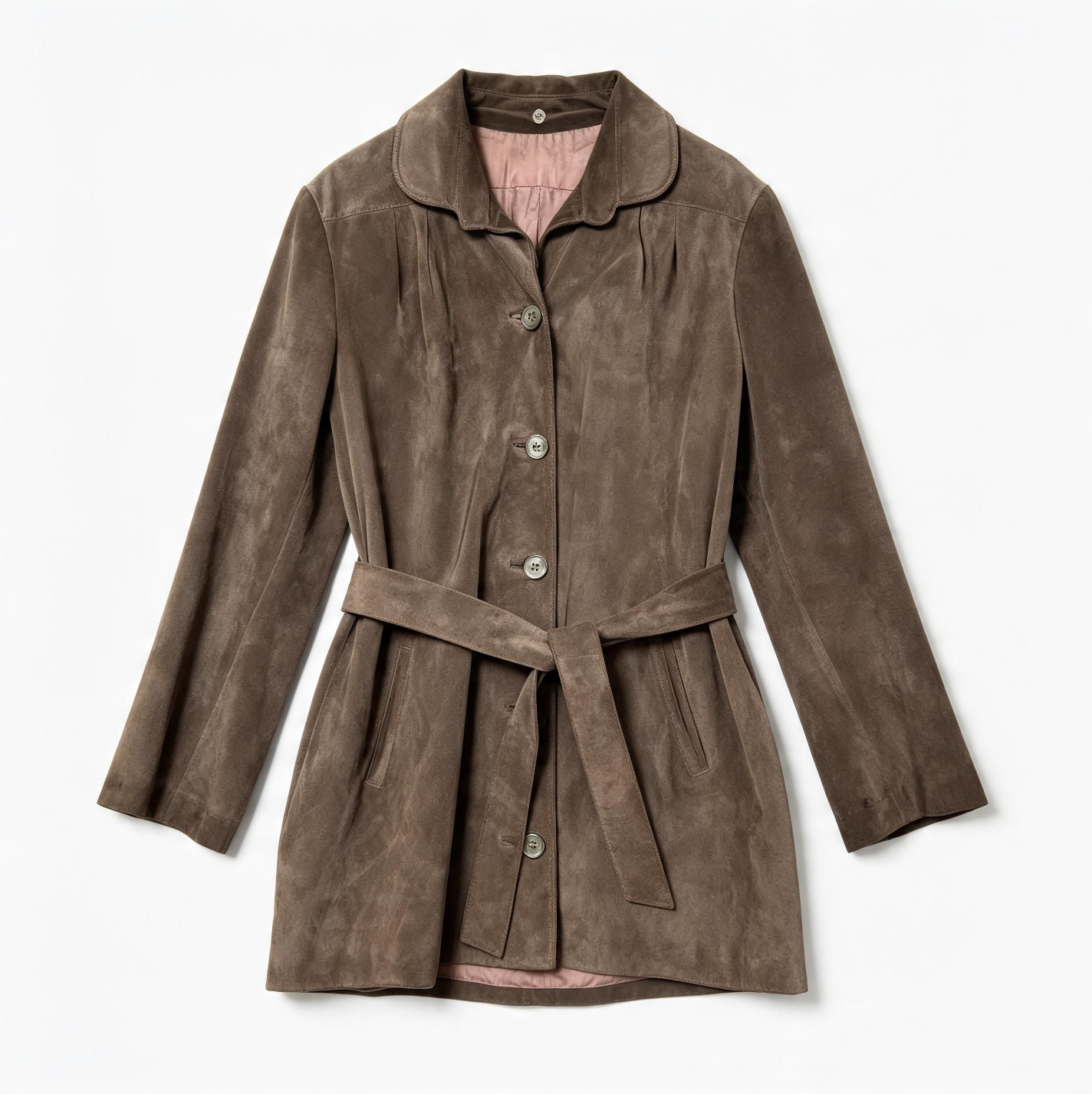 Women's Suede Coats - Vintage