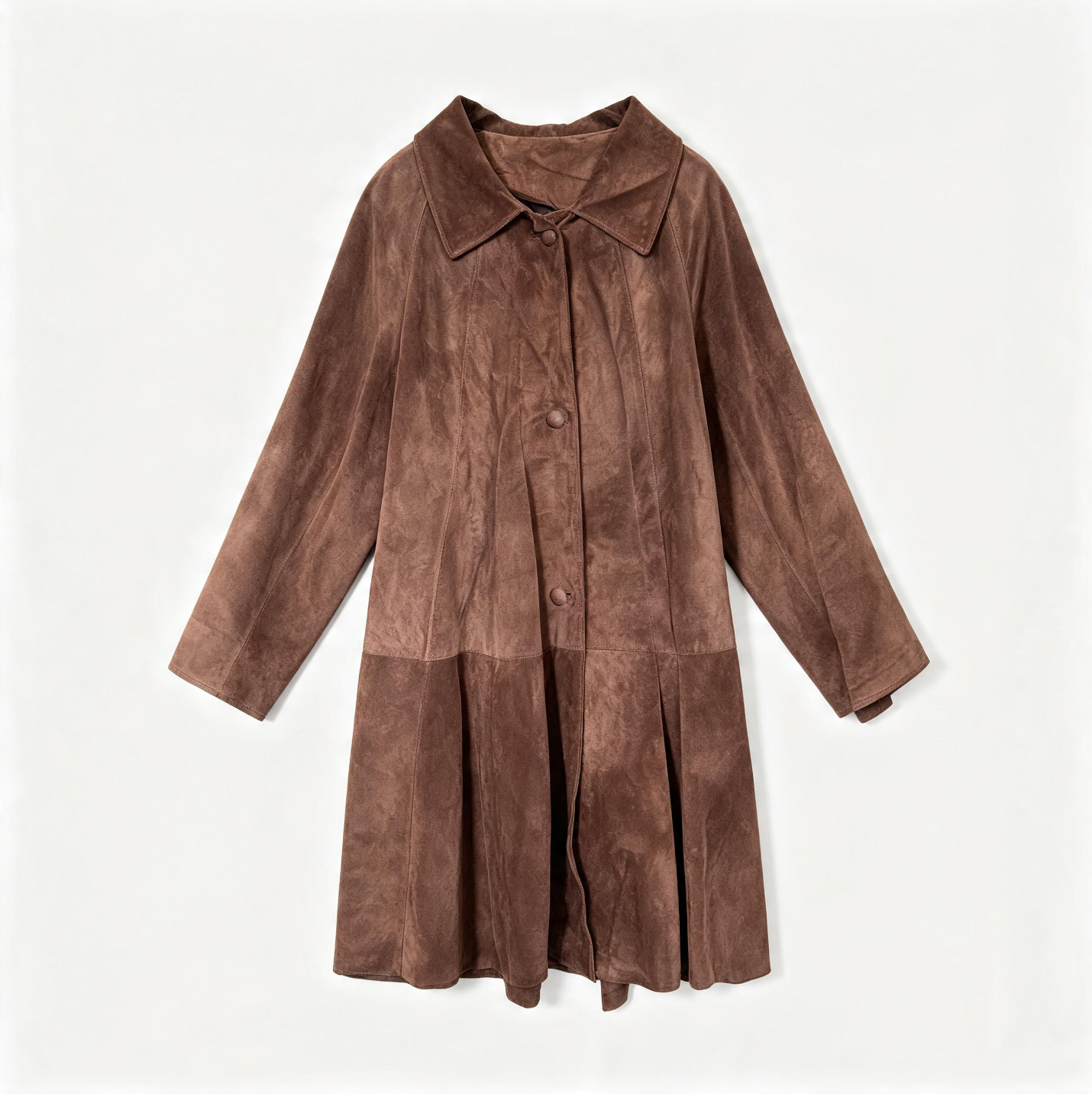Women's Suede Coats - Vintage