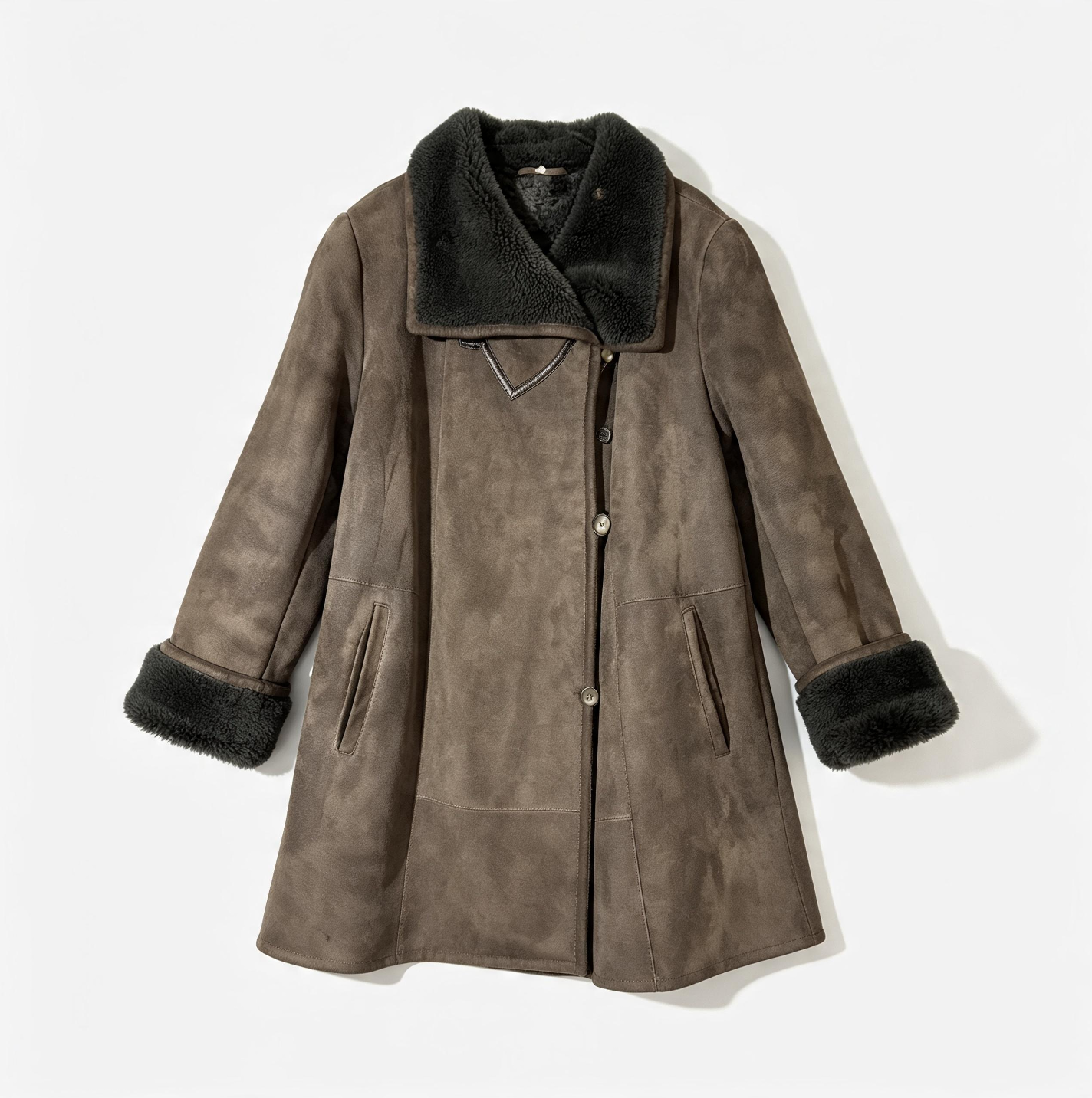 Women's Shearling Coats - Vintage