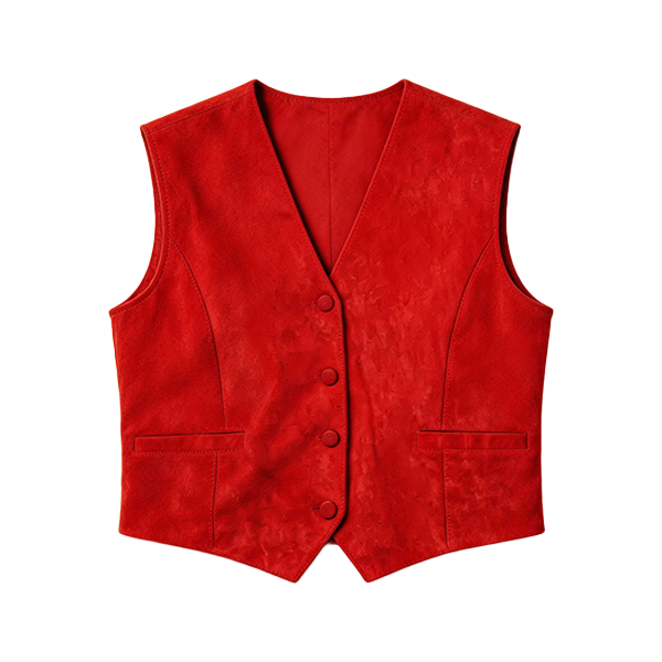 Men’s Suede and Leather Vest Mix