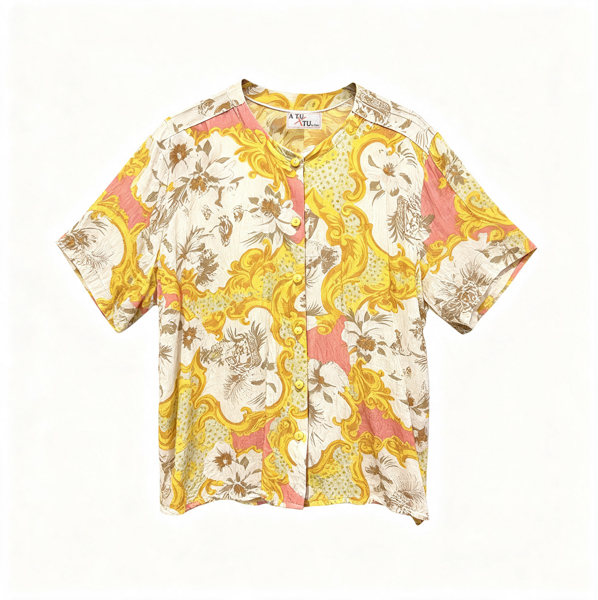Baroque Style Blouses Tops - Vintage