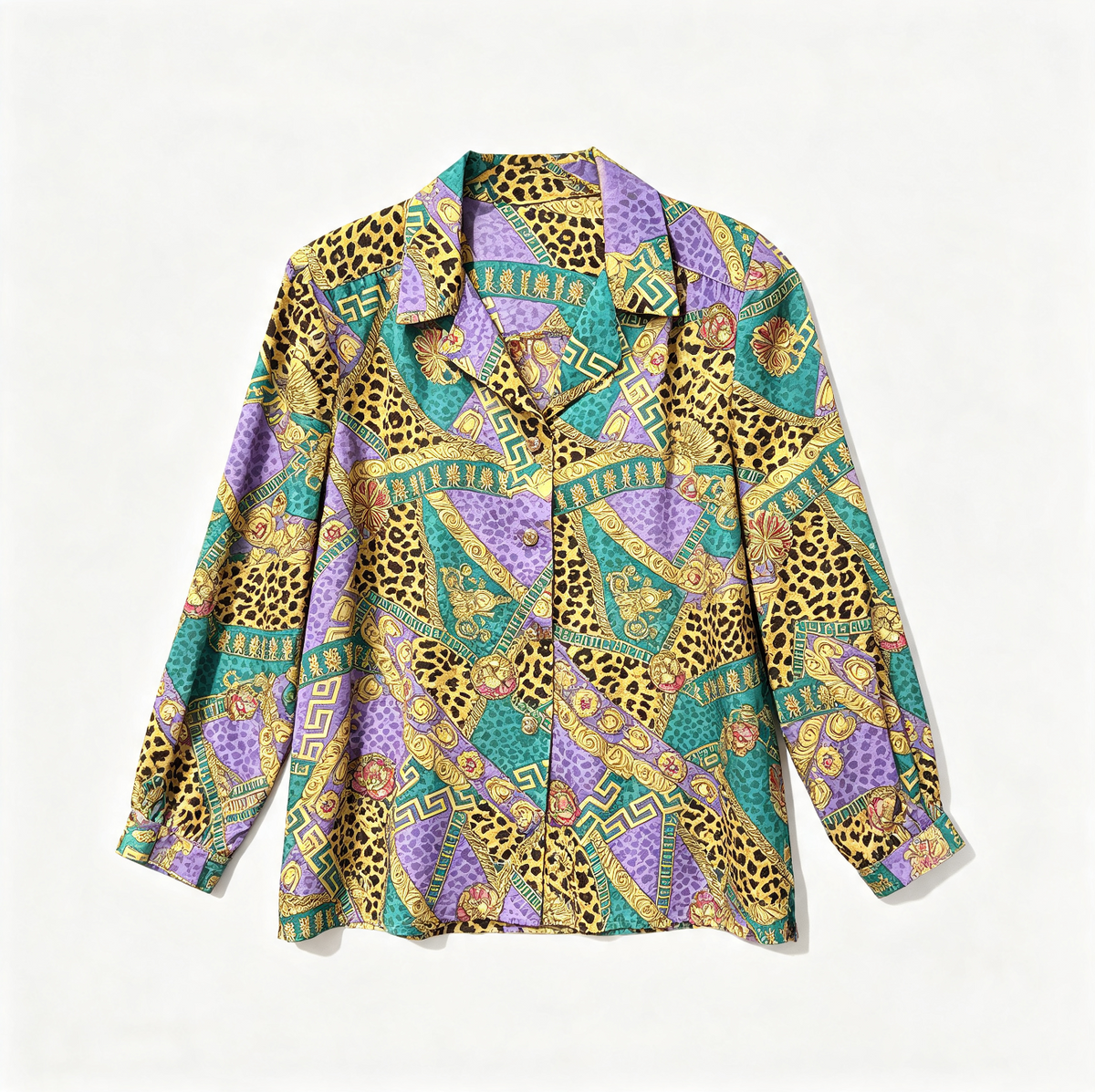 Baroque Style Blouses Tops - Vintage