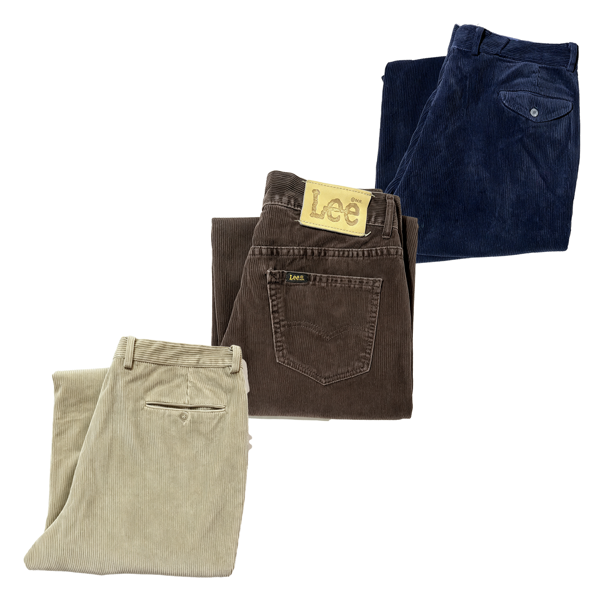 Vintage Corduroy Trousers Men | Unisex