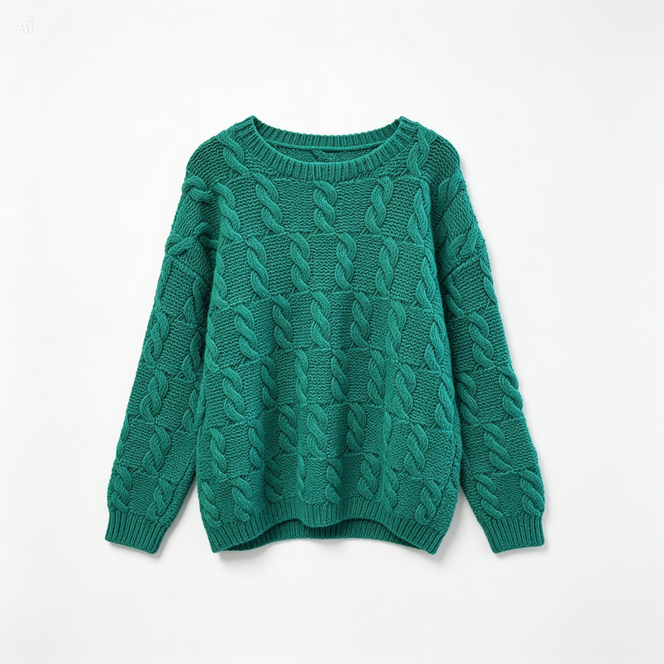 Vintage Plain Knit Sweaters Women