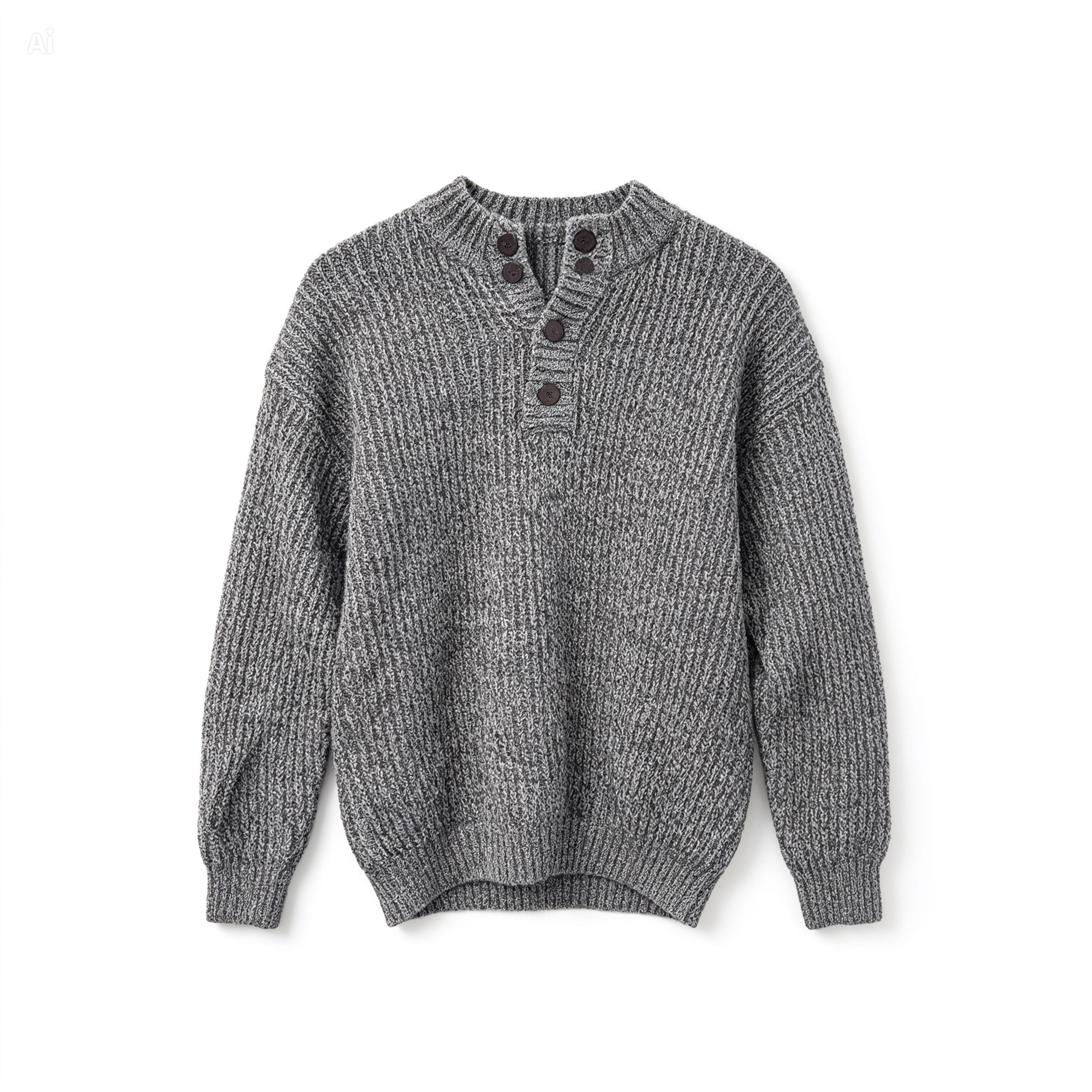 Vintage Plain Knit Sweaters Men | Unisex