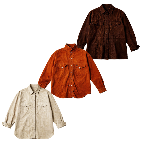Suede Shirt Mix