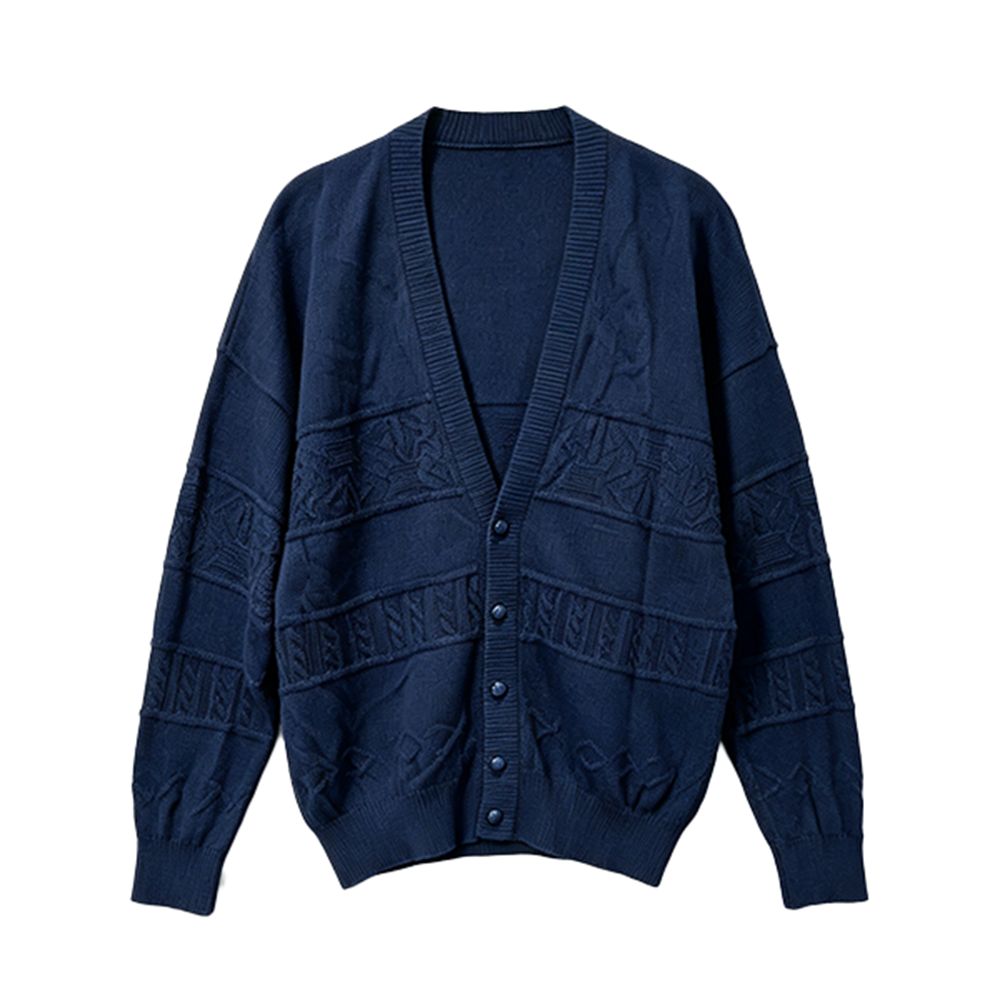 Vintage Knit Cardigans Men | Unisex