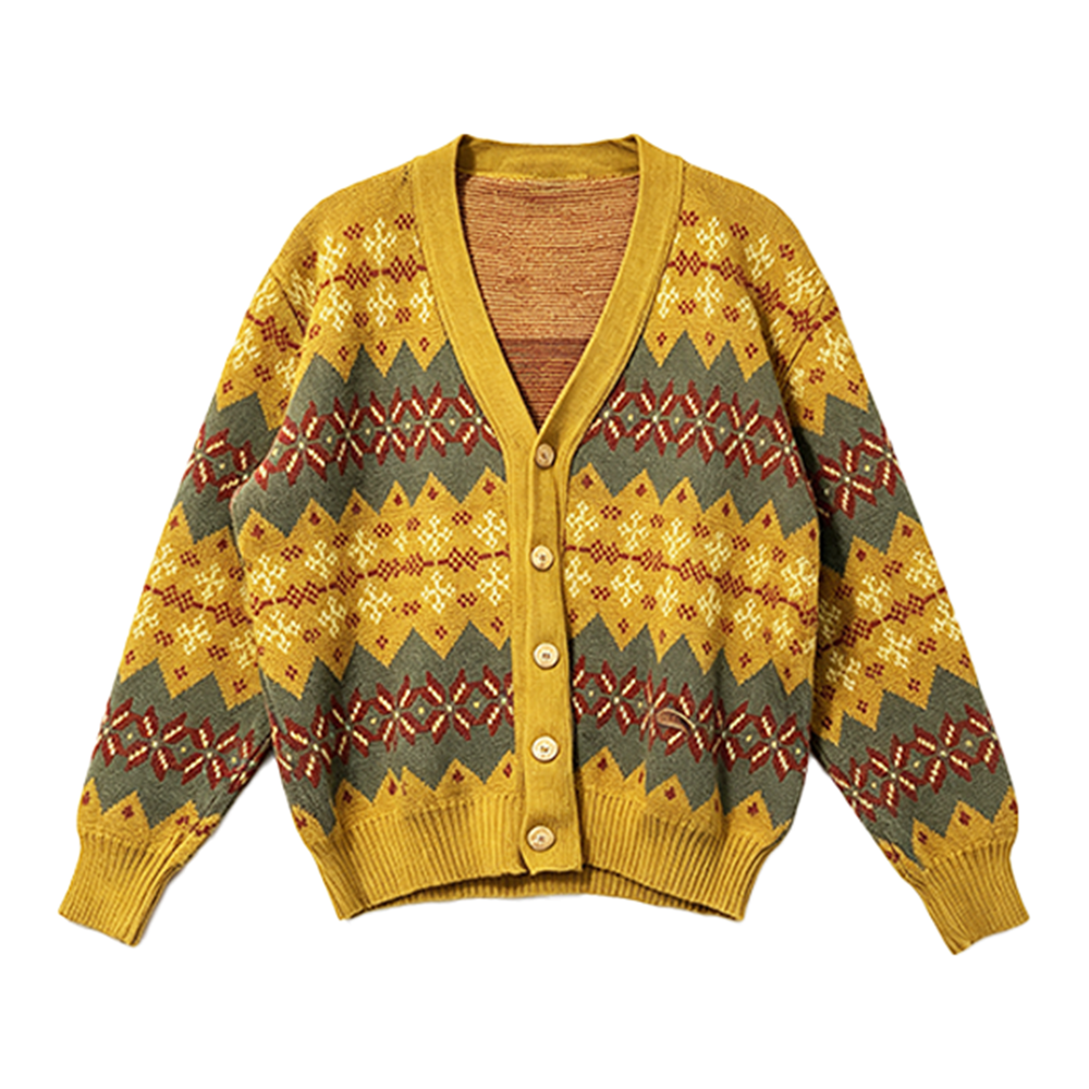 Vintage Knit Cardigans Men | Unisex