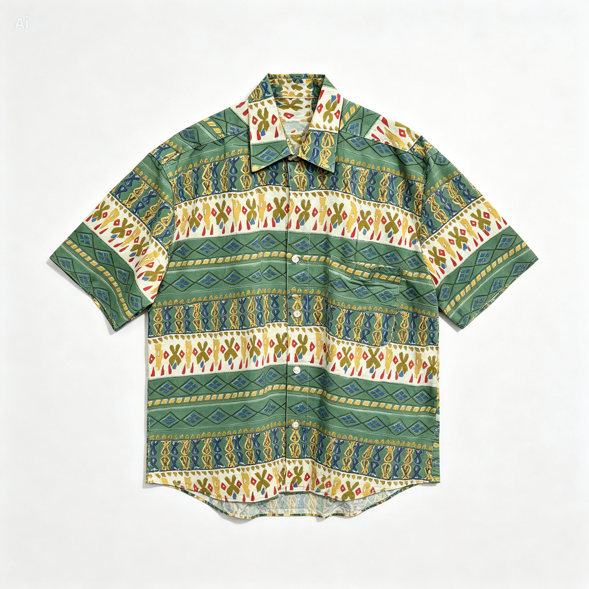 Vintage Crazy Pattern Shirts | Men | Unisex