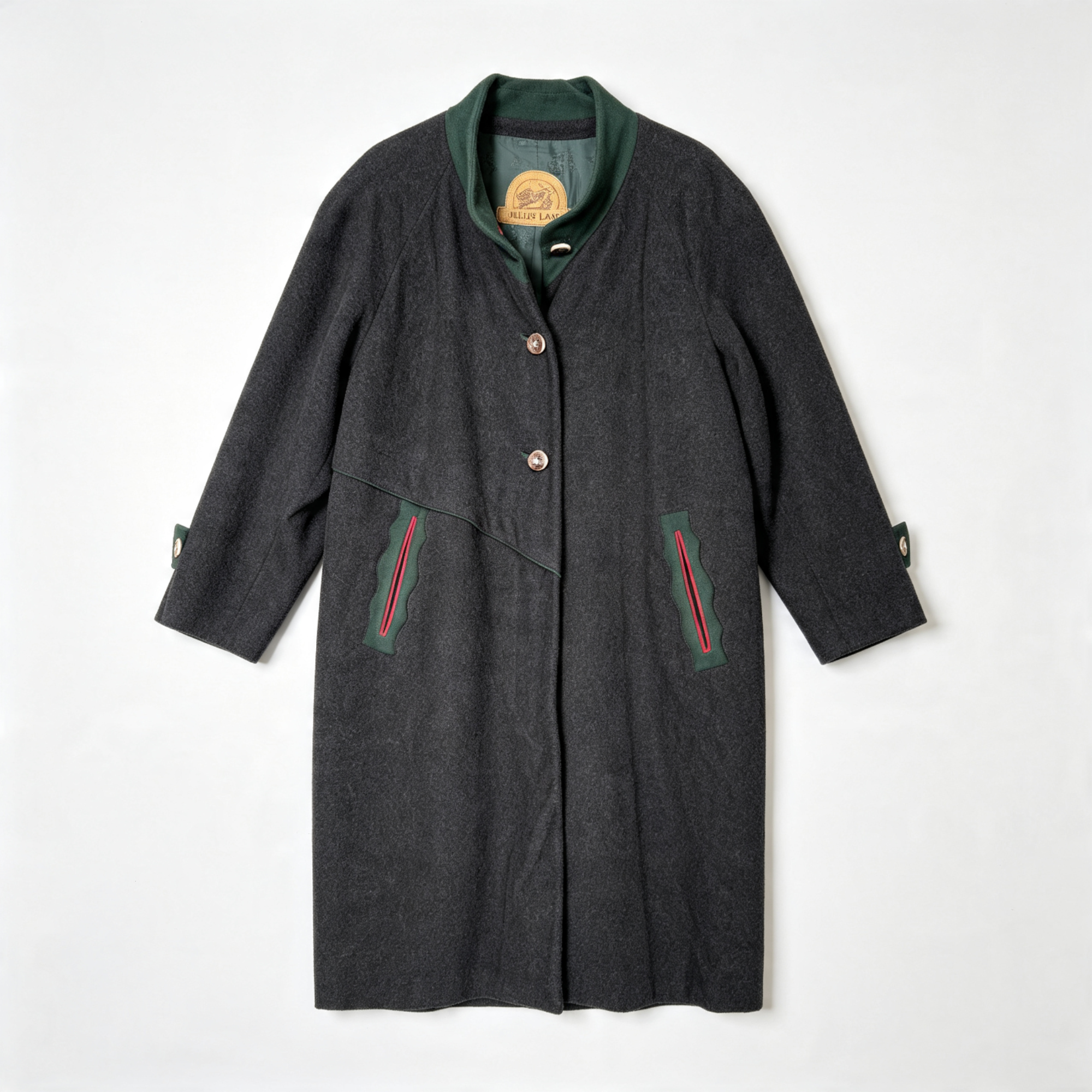 Women's Wool Coats - Vintage