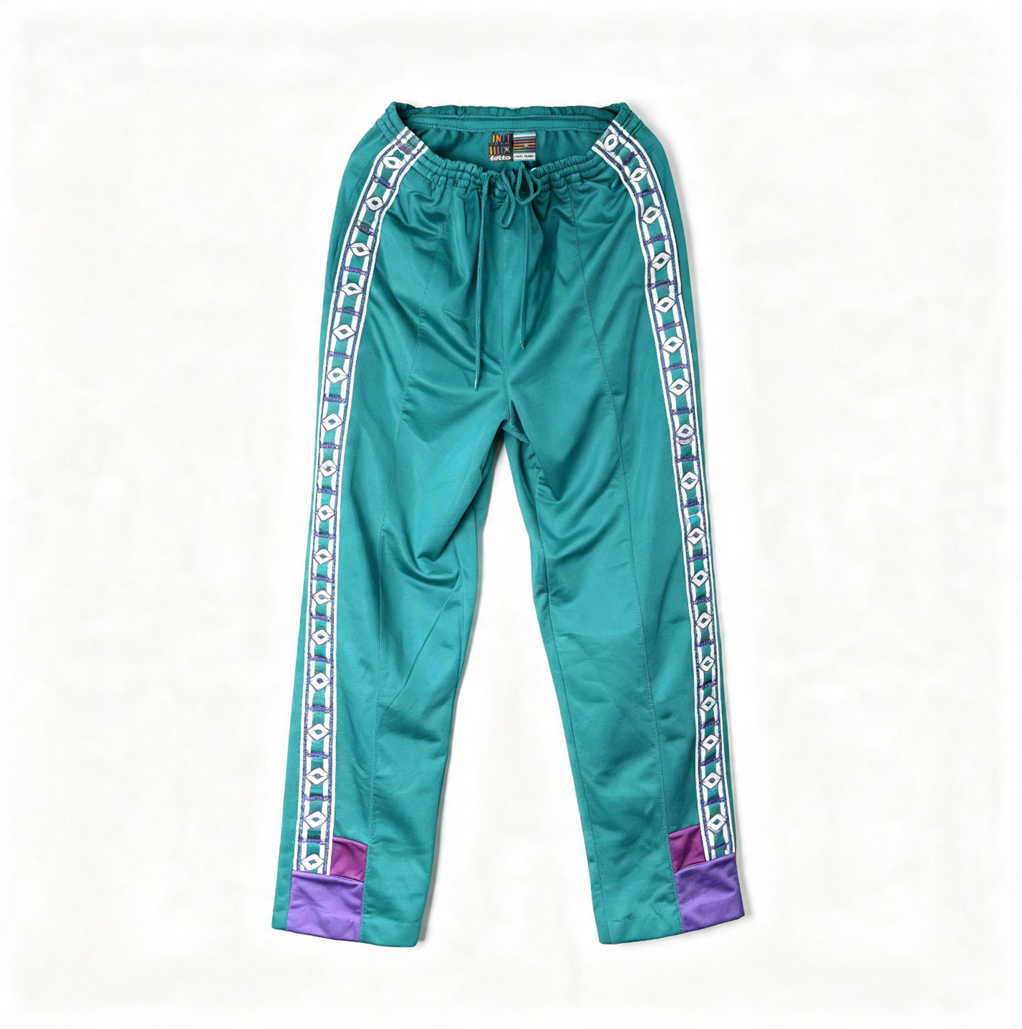 Branded Track and Shell Sport Pants Men | Unisex - Vintage