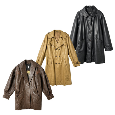 Vintage Women's Leather Coats