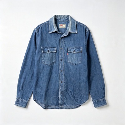 Vintage Levis Denim Shirts Branded