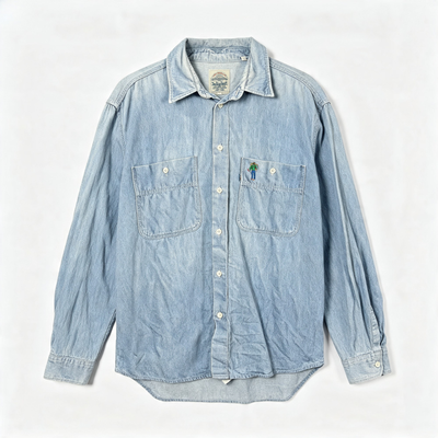 Vintage Levis Denim Shirts Branded