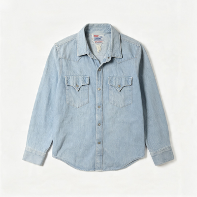 Vintage Levis Denim Shirts Branded
