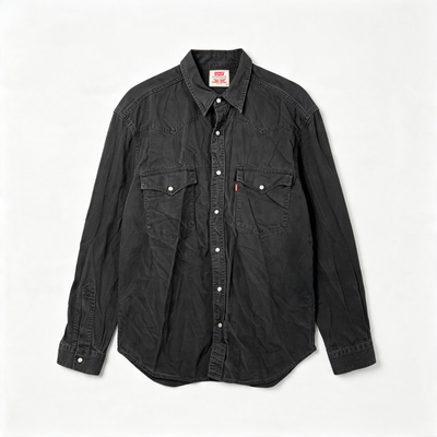 Vintage Levis Denim Shirts Branded