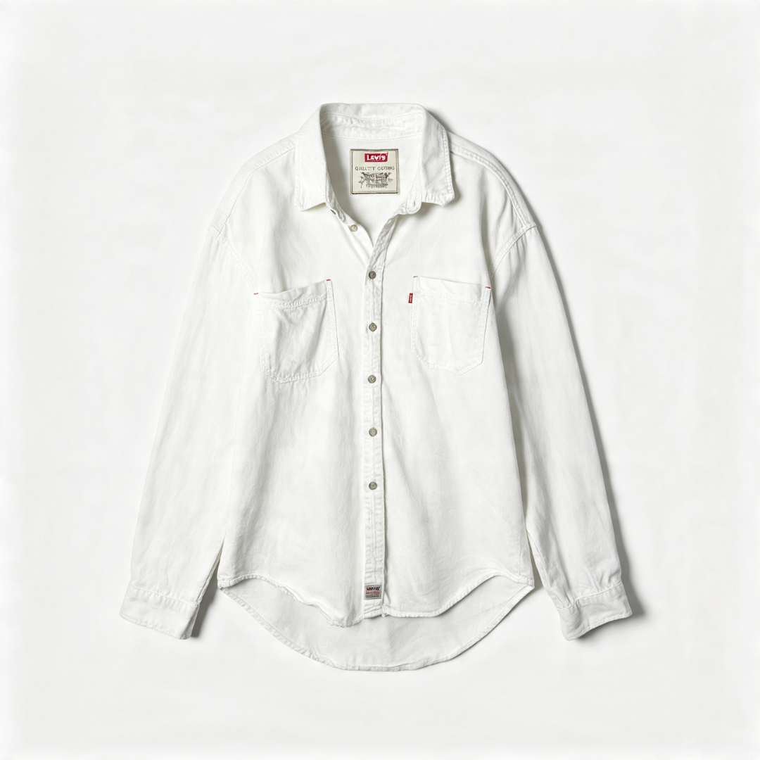 Vintage Levis Denim Shirts Branded