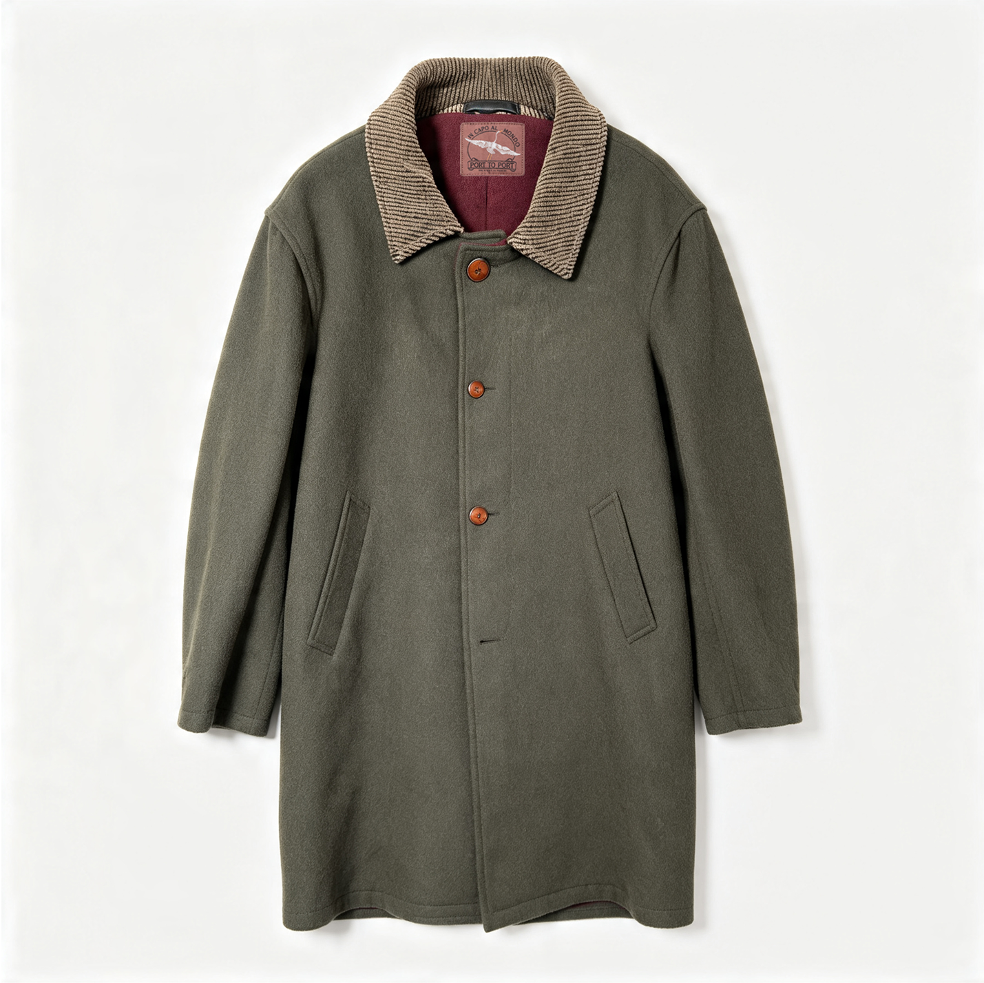 Men's Wool Coats - Vintage