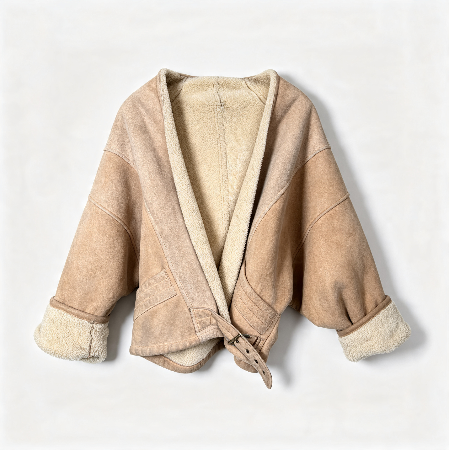 Shearling and Sheepskin Jackets Feminine and Men - Vintage
