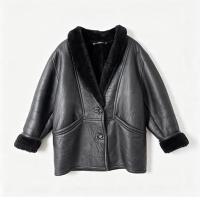 Shearling and Sheepskin Jackets Feminine and Men - Vintage
