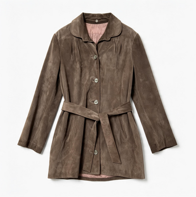 Women's Suede Coats - Vintage