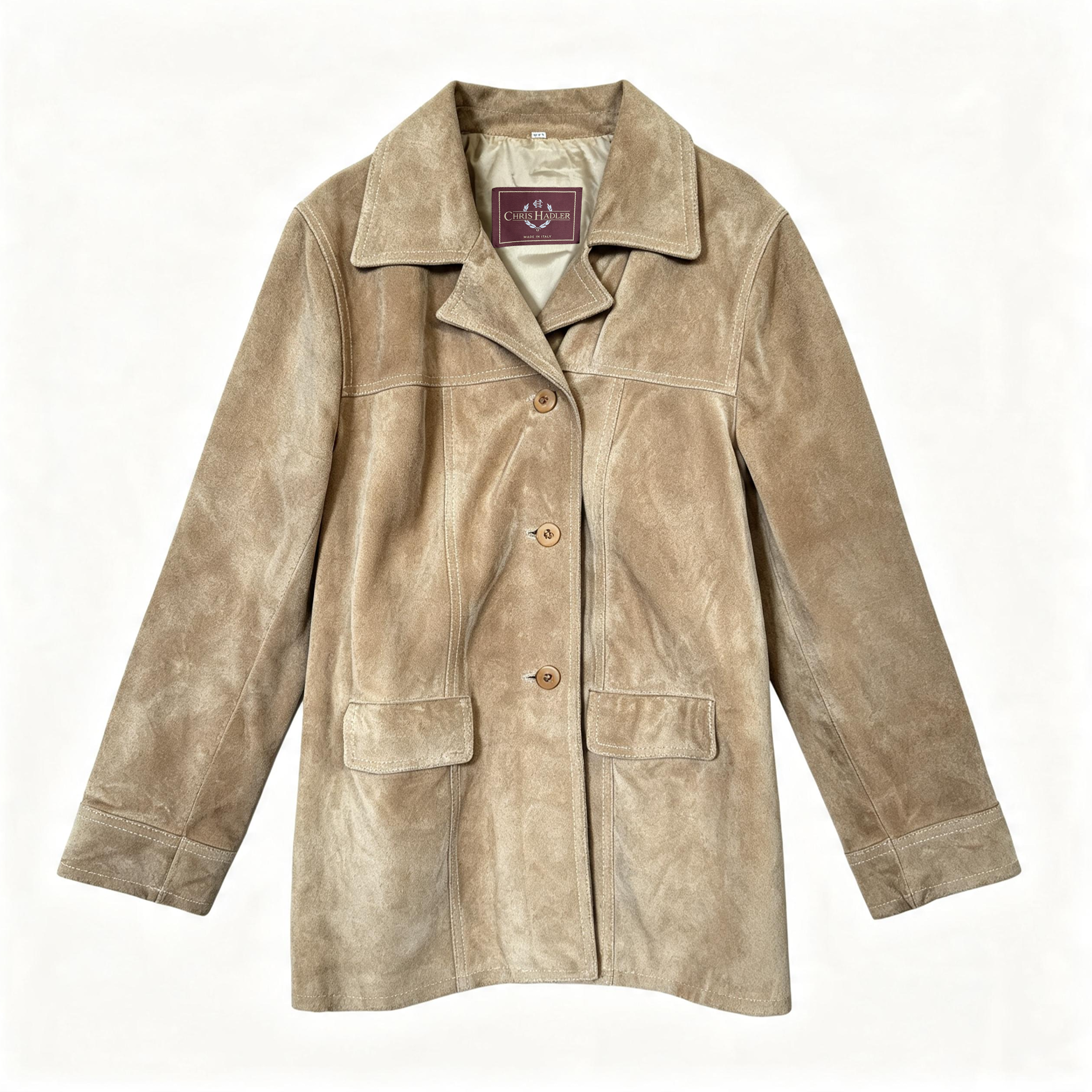 Women's Suede Coats - Vintage