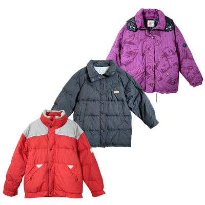 Puffer Down Jackets/Coats Mix - Vintage