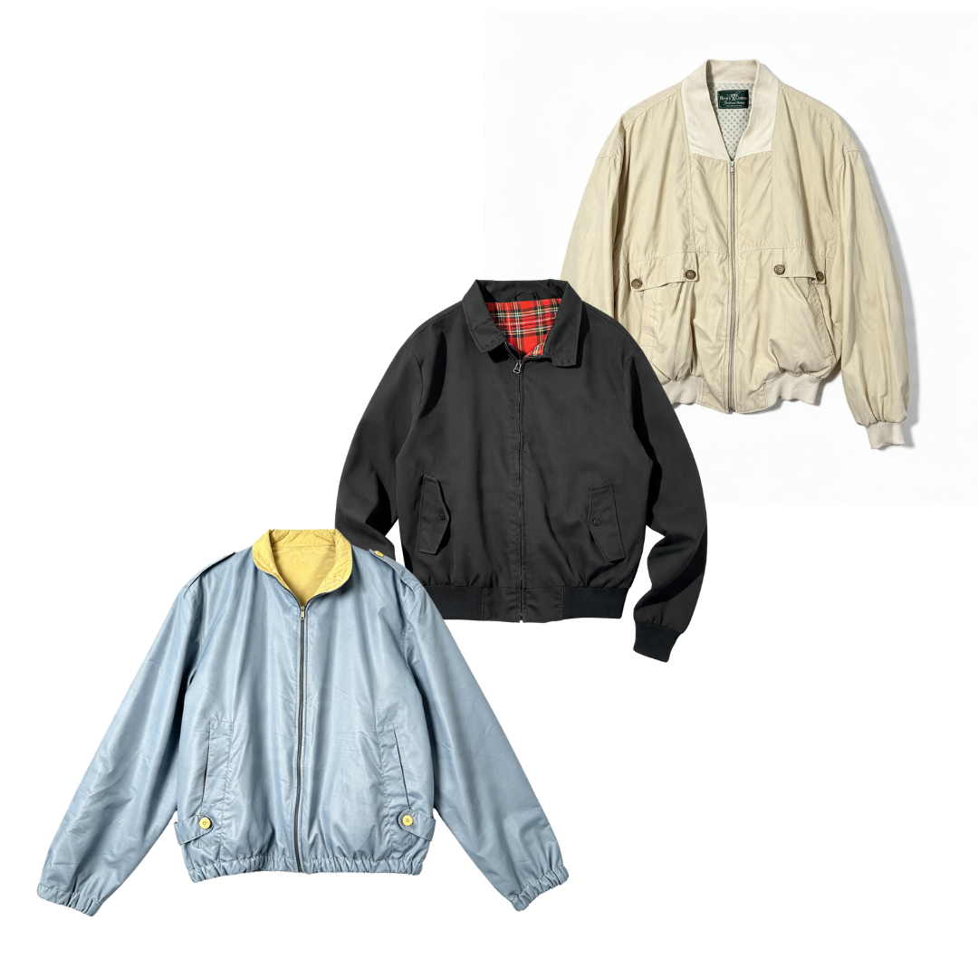 Vintage Jacket Bomber Blouson Light Mix