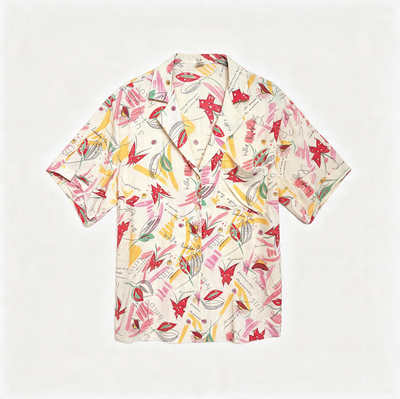 Crazy Pattern Blouses - Vintage