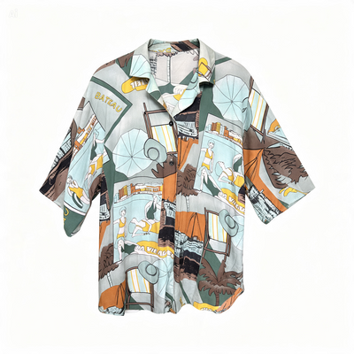 Crazy Pattern Blouses - Vintage