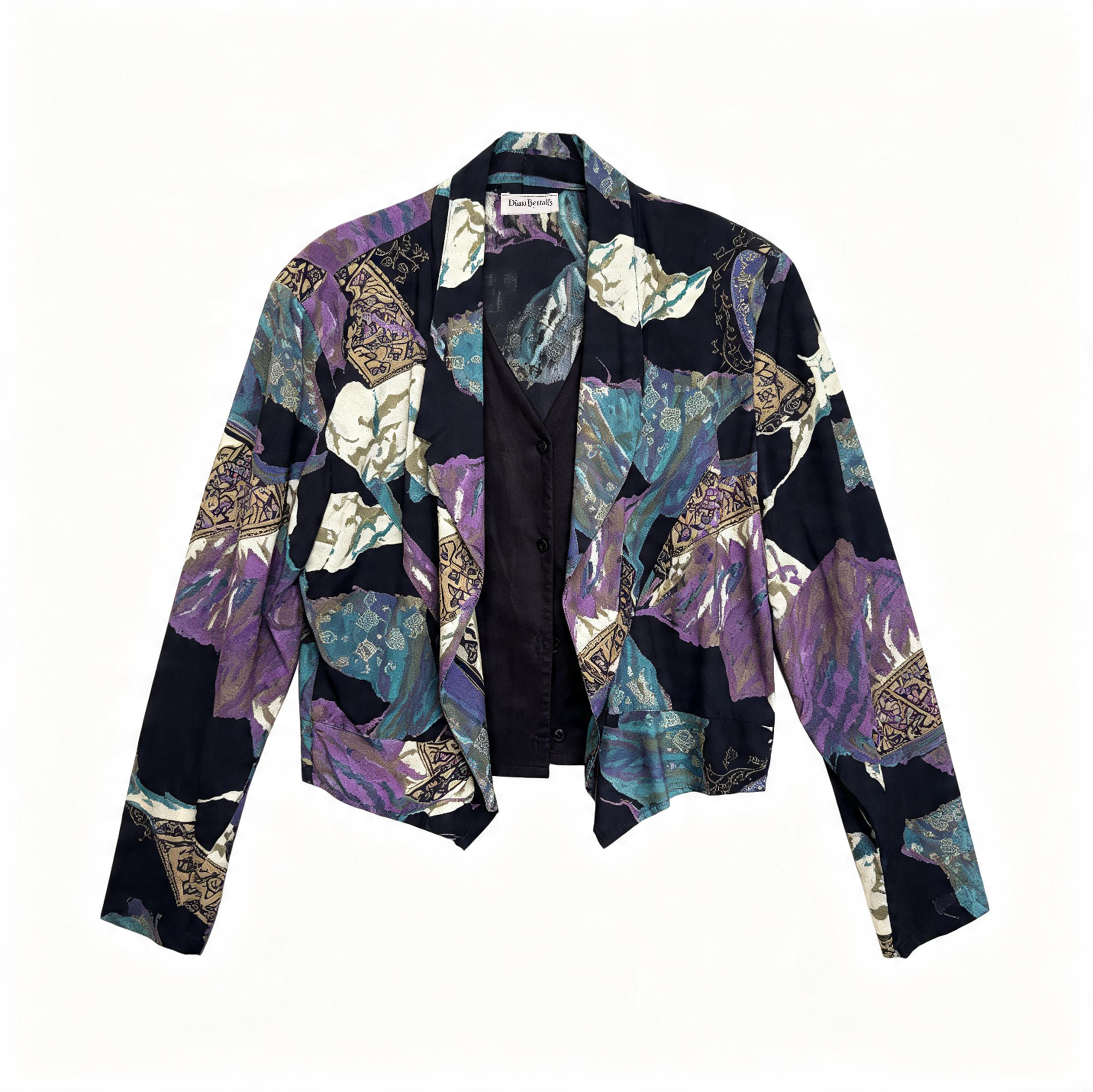 Crazy Pattern Blouses - Vintage