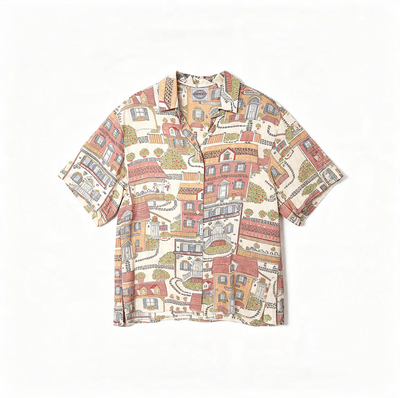 Crazy Pattern Blouses - Vintage