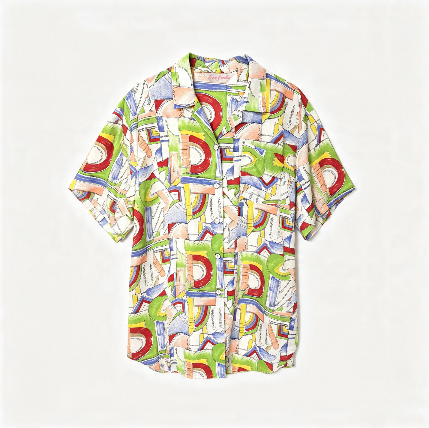 Crazy Pattern Blouses - Vintage