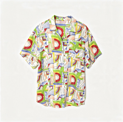 Crazy Pattern Blouses - Vintage
