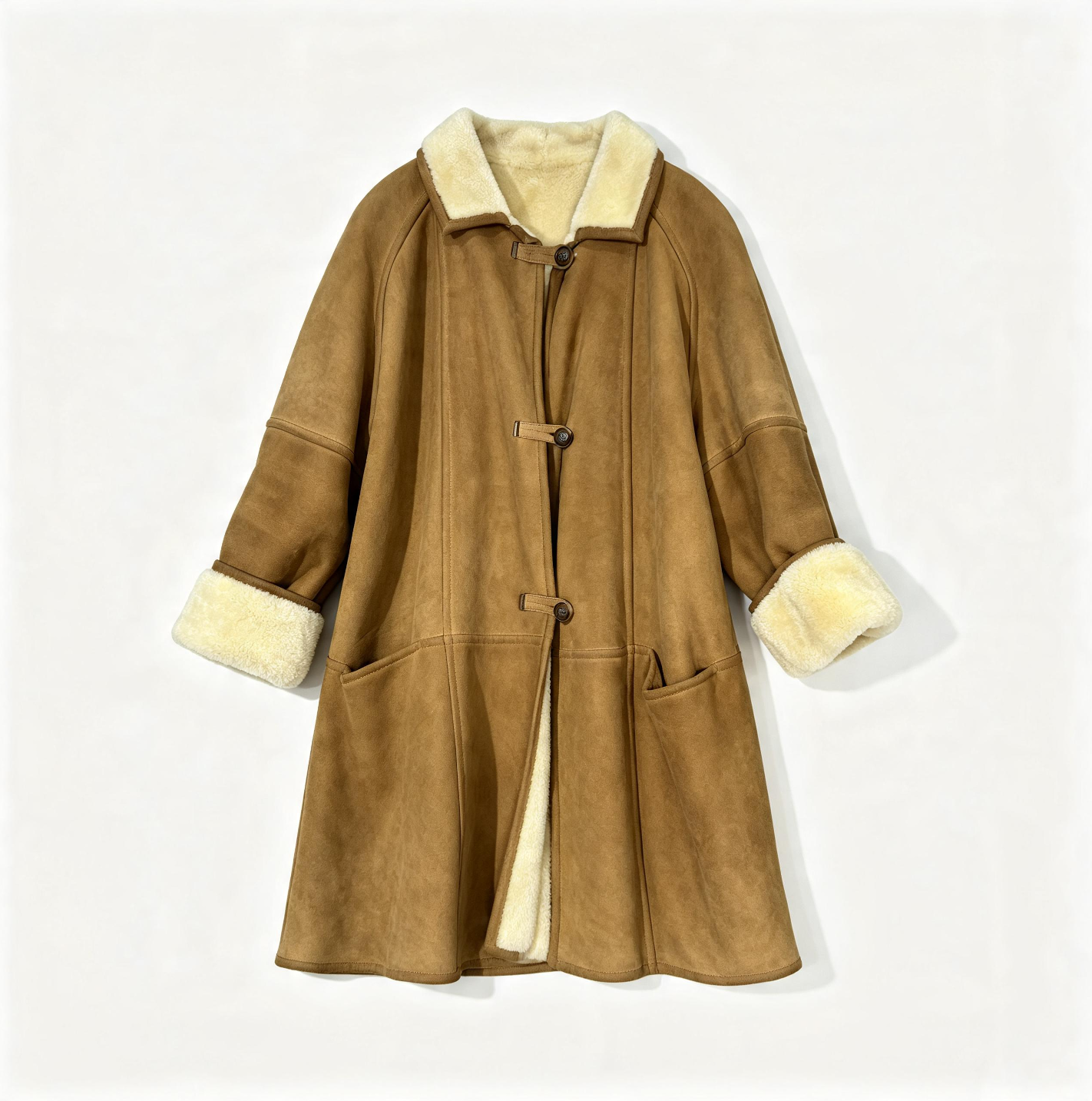 Women's Shearling Coats - Vintage