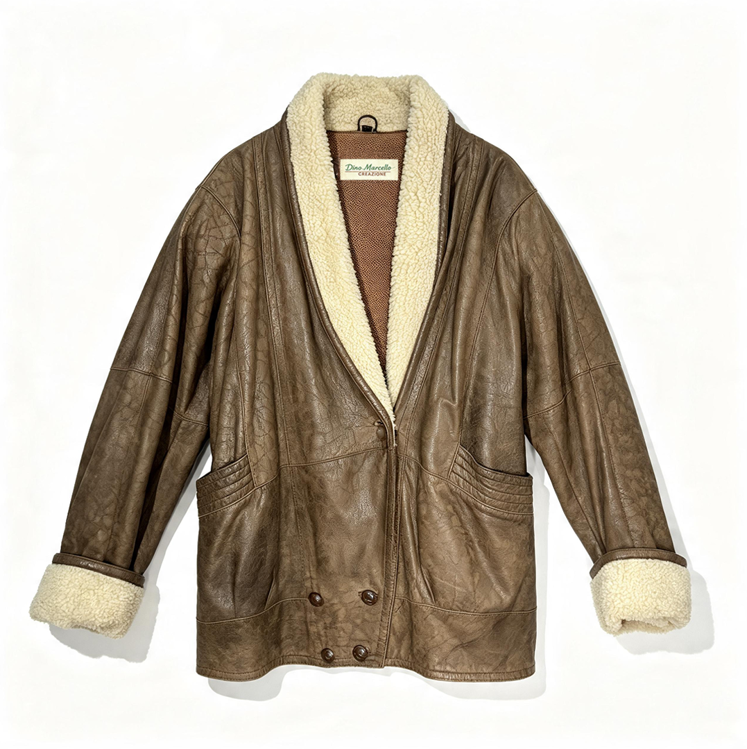 Women's Shearling Coats - Vintage