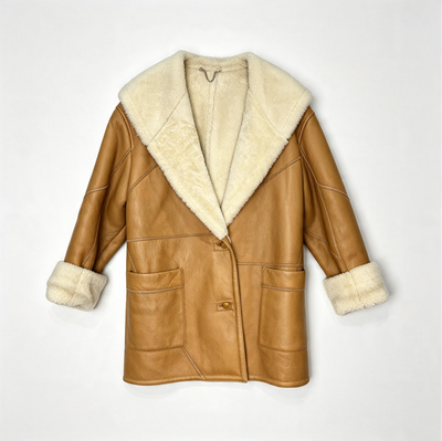 Women's Shearling Coats - Vintage