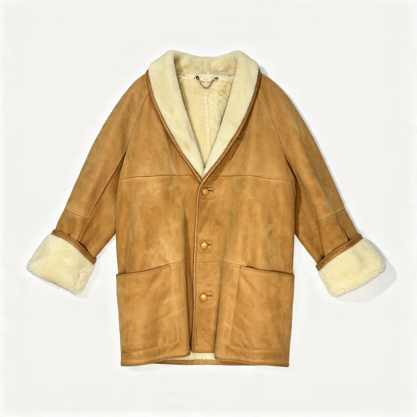 Women's Shearling Coats - Vintage