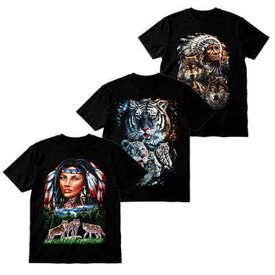 Animal Print T-Shirt Mix