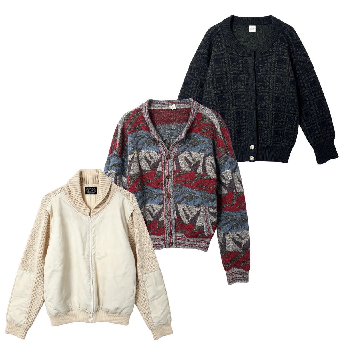 Women's Knit Jackets - Vintage