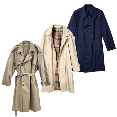 Men's and Unisex Trenchcoat Spring / Summer - Vintage