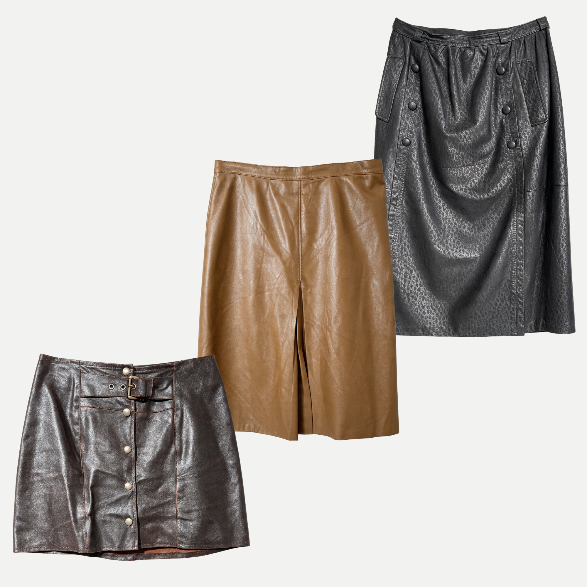 Leather Skirts - Vintage