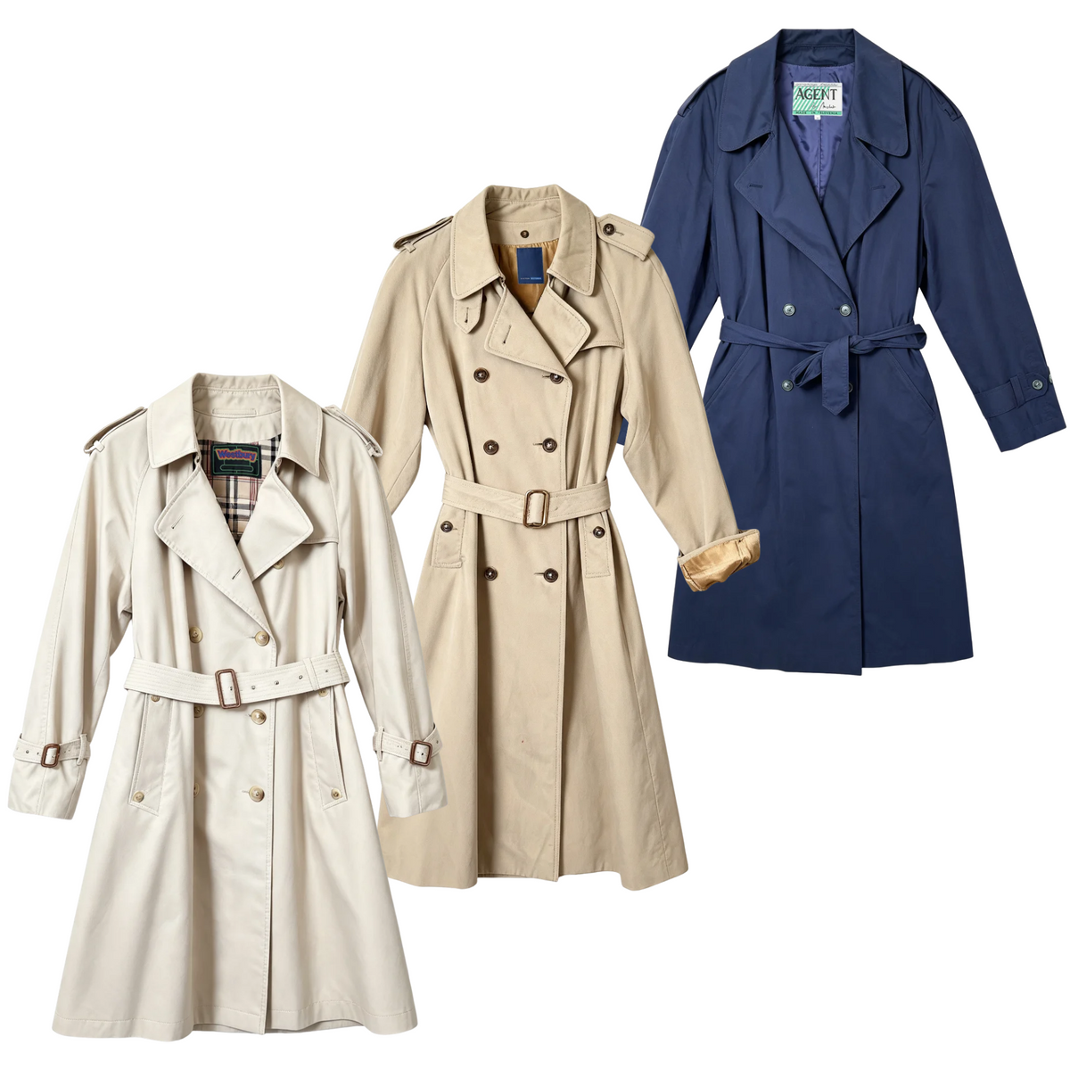 Women's Trench Coat Spring and Summer - Vintage