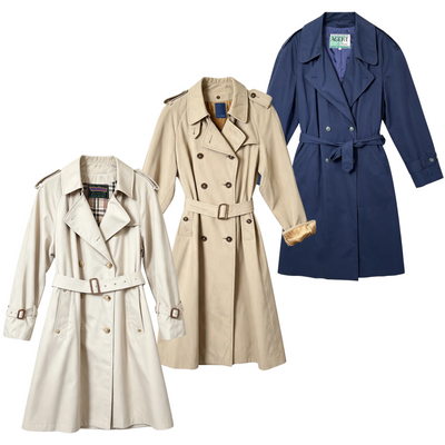 Women's Trench Coat Spring and Summer - Vintage