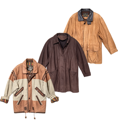 Coats Suede Men/Unisex - Vintage