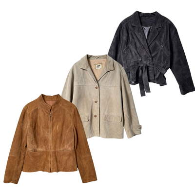 Women's Suede Jackets -Vintage