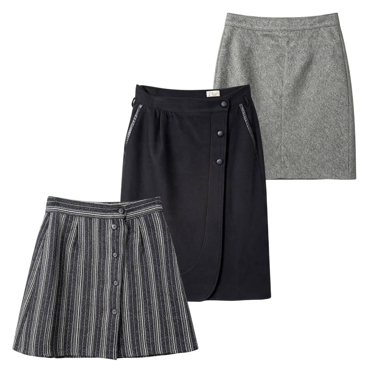 Wool Skirts - Vintage