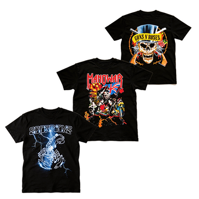 Music / Band / Rock T-Shirt Mix